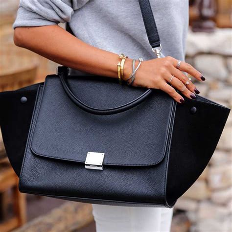 celine bag trapeze size|celine trapeze bag review.